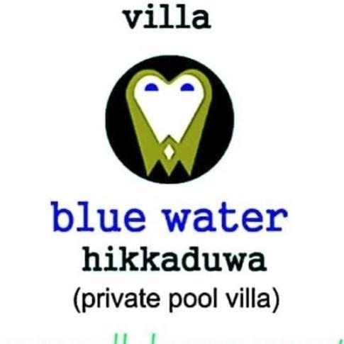 Blue Water Hikkaduwa Villa Exterior foto